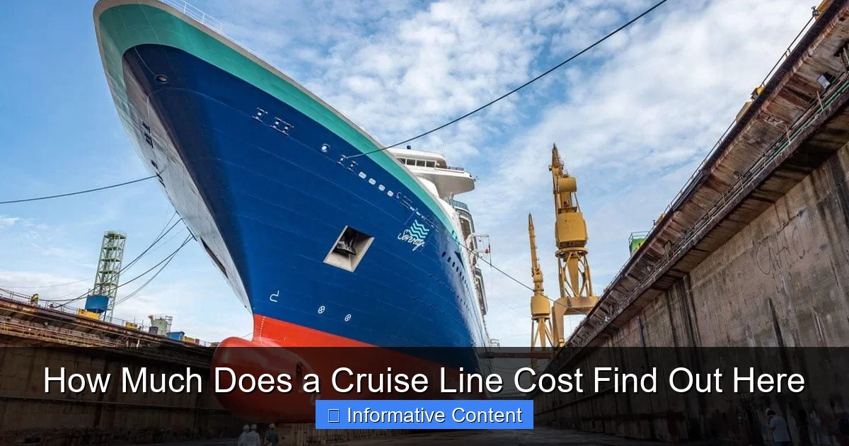 How Much Does a Cruise Line Cost Find Out Here