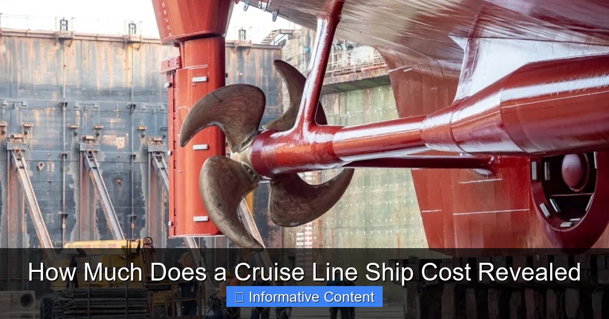 How Much Does a Cruise Line Ship Cost Revealed
