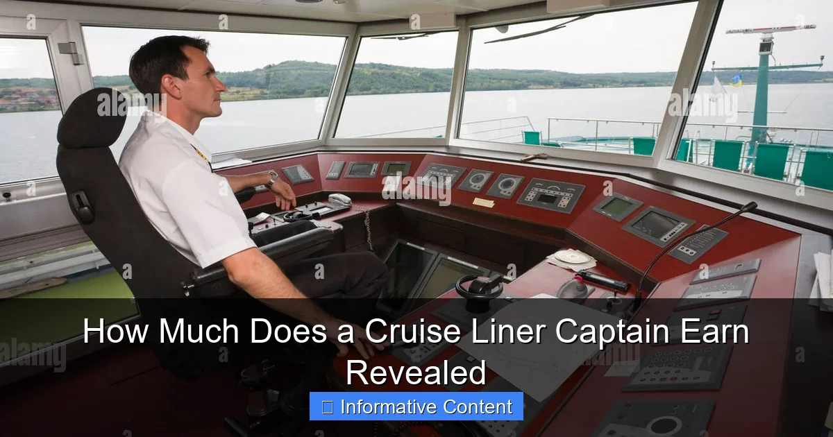 How Much Does a Cruise Liner Captain Earn Revealed