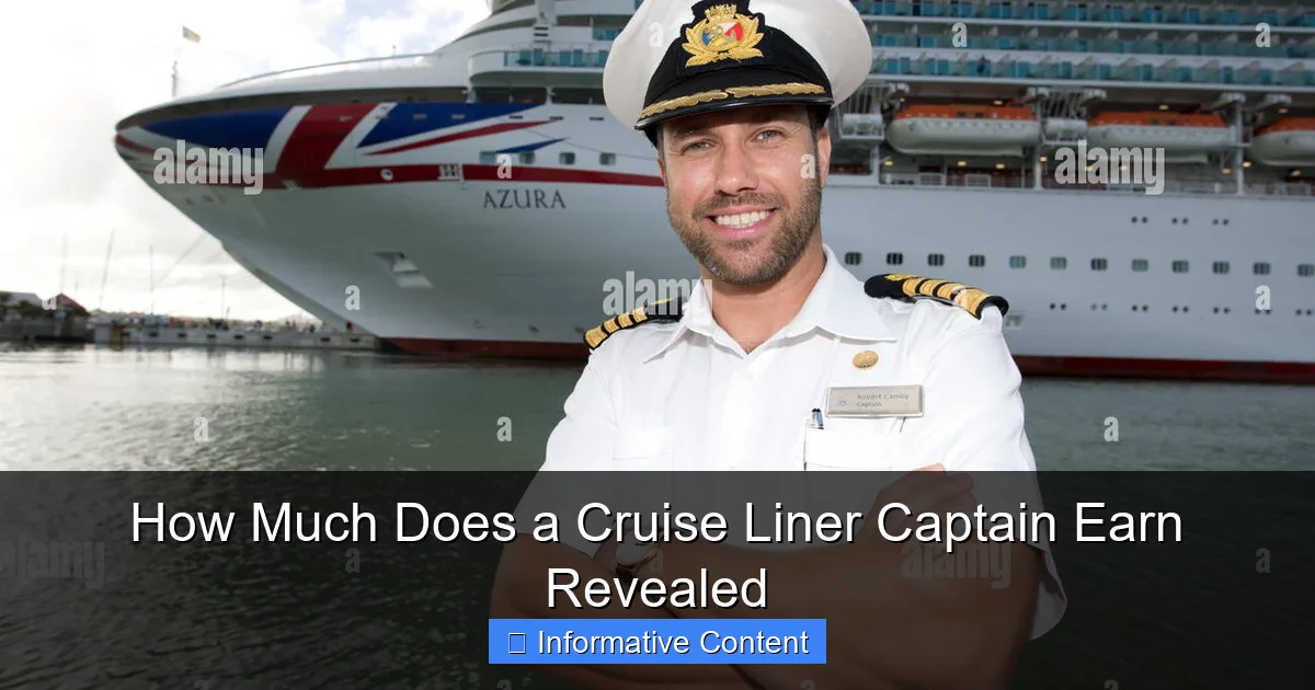 How Much Does a Cruise Liner Captain Earn Revealed