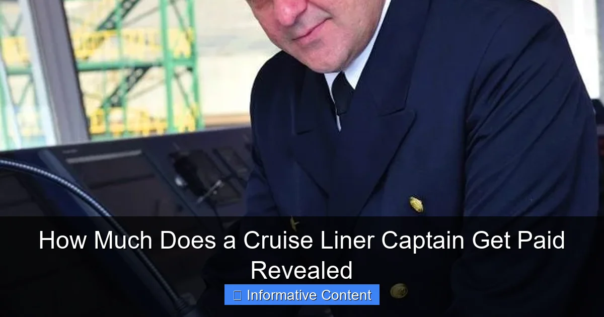 How Much Does a Cruise Liner Captain Get Paid Revealed