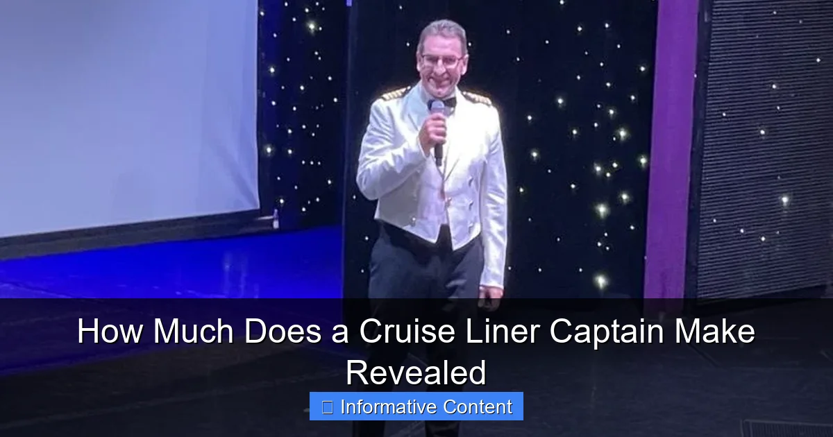How Much Does a Cruise Liner Captain Make Revealed