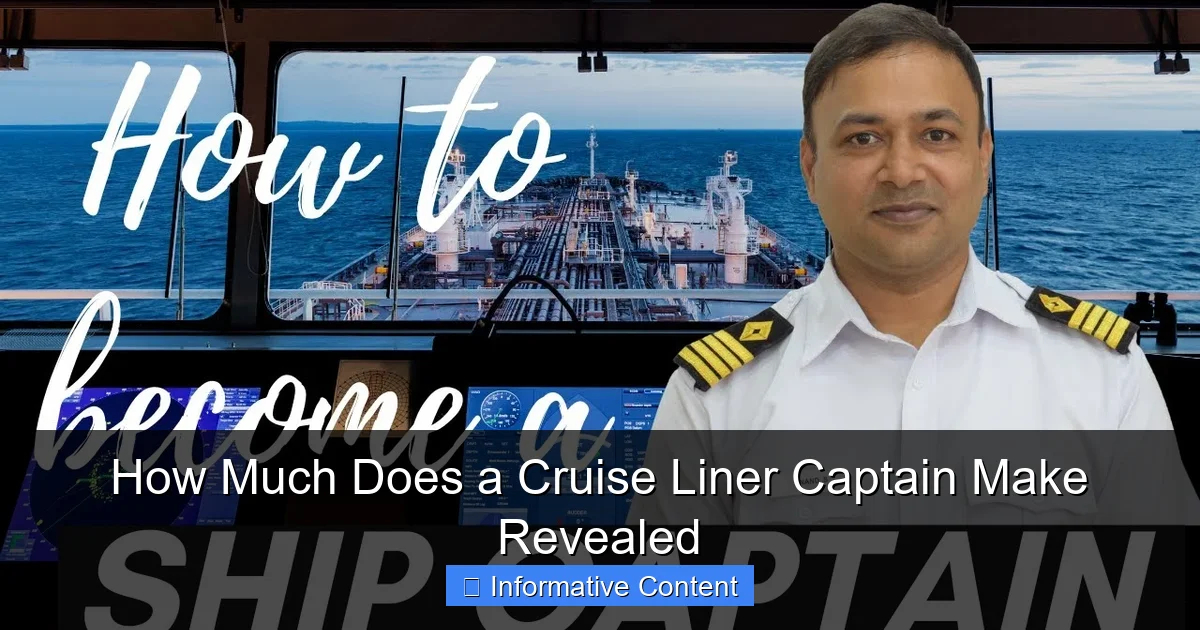 How Much Does a Cruise Liner Captain Make Revealed