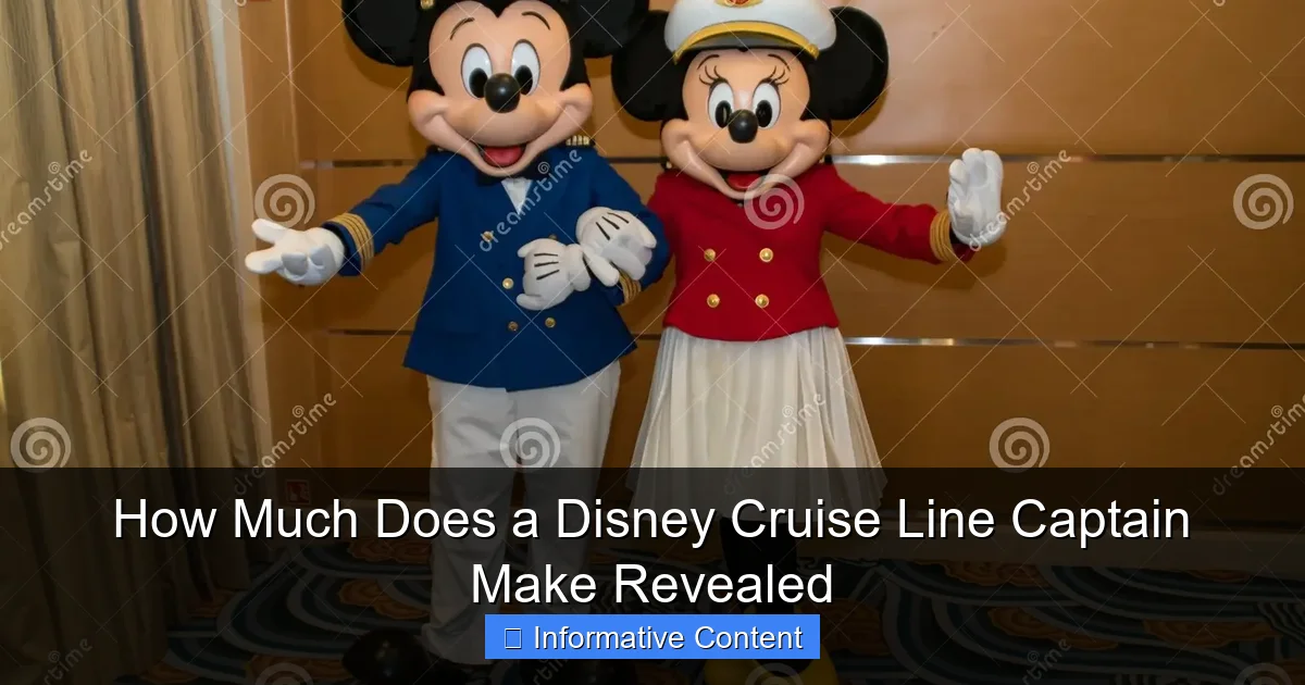 How Much Does a Disney Cruise Line Captain Make Revealed