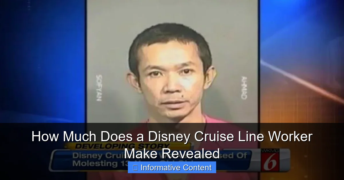 How Much Does a Disney Cruise Line Worker Make Revealed