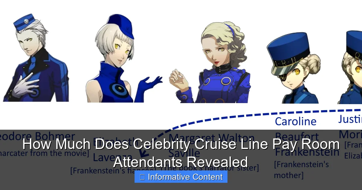 How Much Does Celebrity Cruise Line Pay Room Attendants Revealed