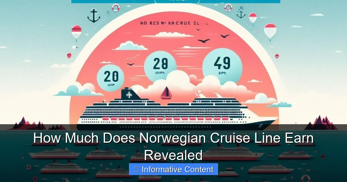 How Much Does Norwegian Cruise Line Earn Revealed