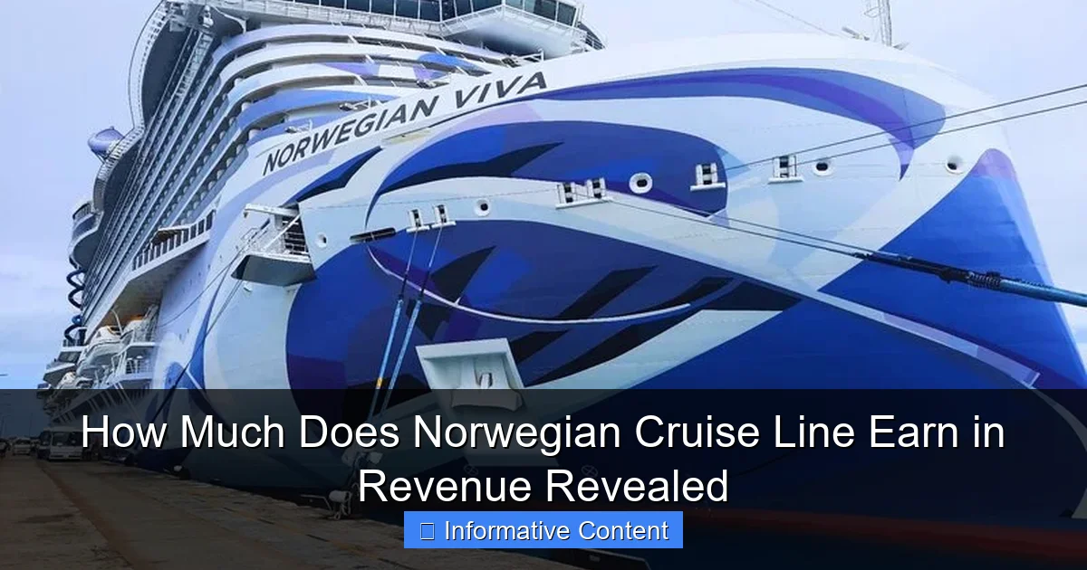 How Much Does Norwegian Cruise Line Earn in Revenue Revealed