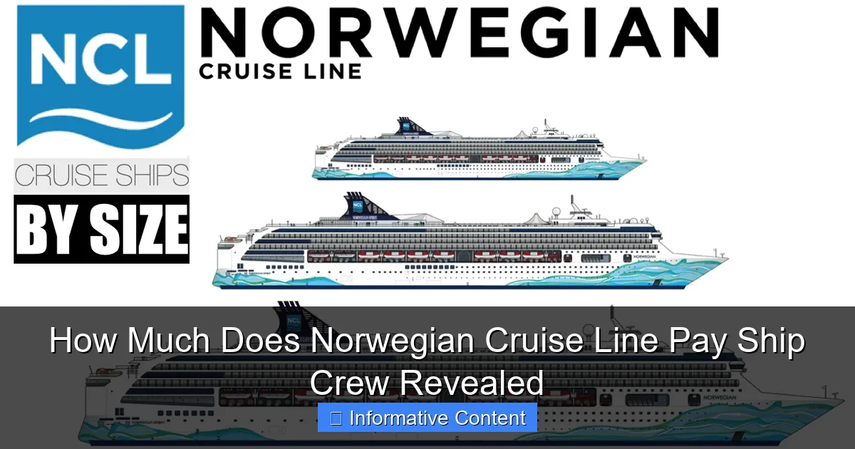 How Much Does Norwegian Cruise Line Pay Ship Crew Revealed