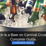 How Much Is a Beer on Carnival Cruise Line A Complete Guide