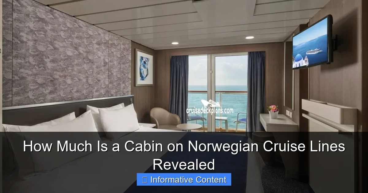 How Much Is a Cabin on Norwegian Cruise Lines Revealed