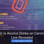 How Much Is Alcohol Drinks on Carnival Cruise Line Revealed