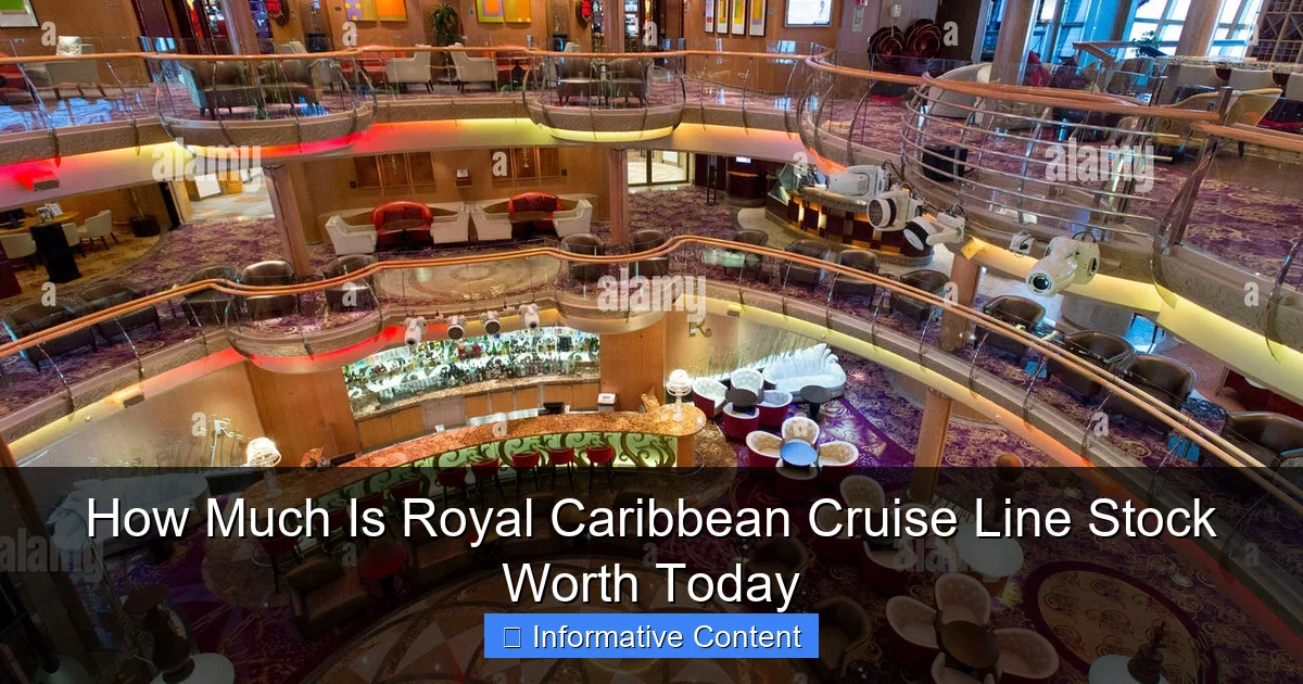 How Much Is Royal Caribbean Cruise Line Stock Worth Today