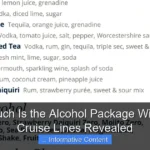 How Much Is the Alcohol Package With MSC Cruise Lines Revealed