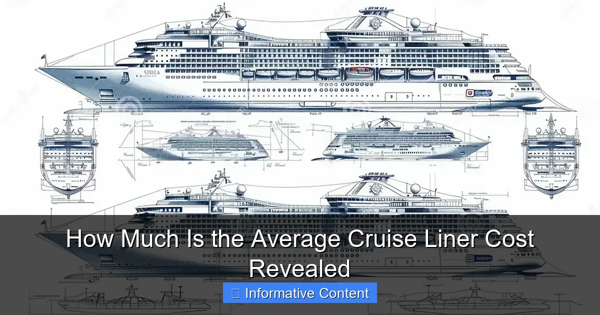 How Much Is the Average Cruise Liner Cost Revealed