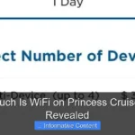 How Much Is WiFi on Princess Cruise Lines Revealed