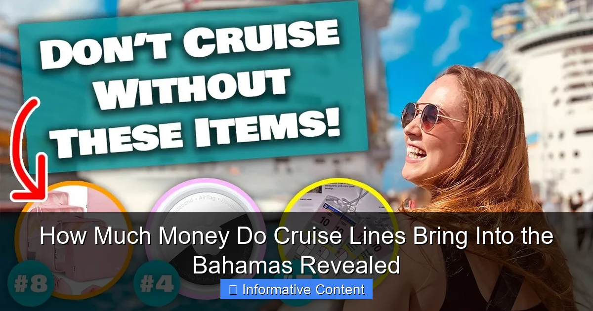 How Much Money Do Cruise Lines Bring Into the Bahamas Revealed