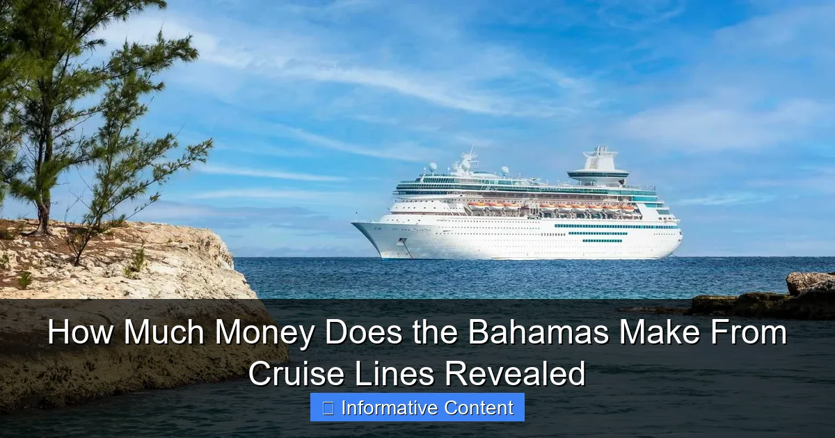 How Much Money Does the Bahamas Make From Cruise Lines Revealed