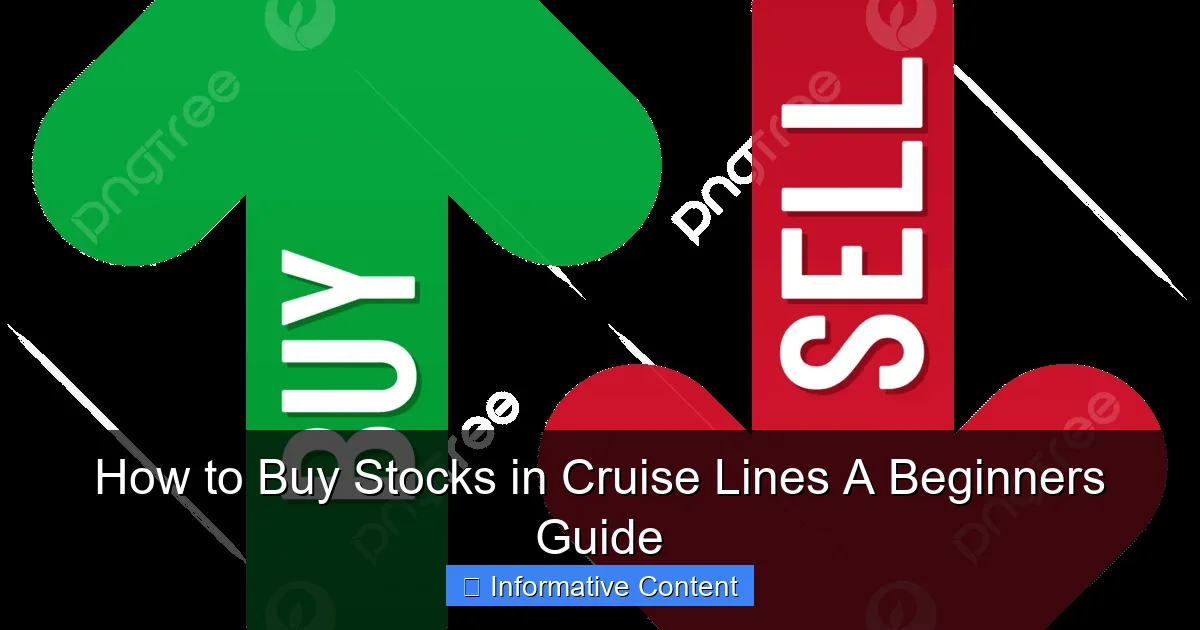 How to Buy Stocks in Cruise Lines A Beginners Guide