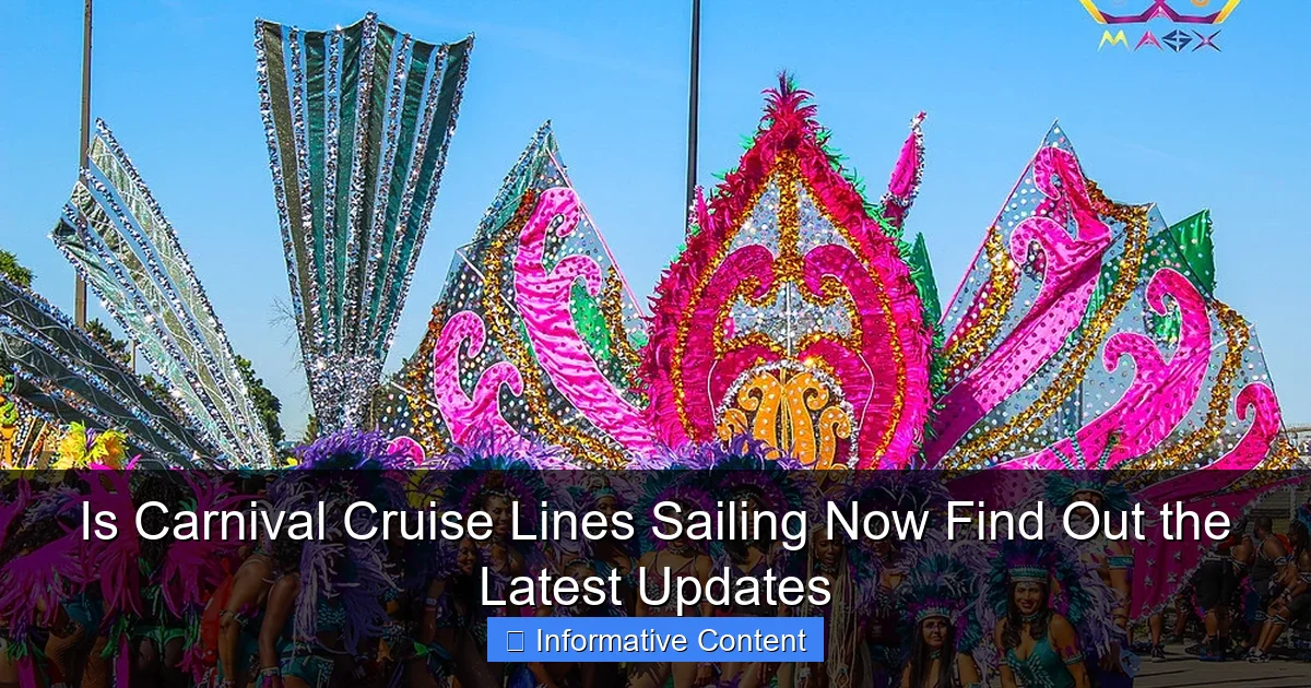 Is Carnival Cruise Lines Sailing Now Find Out the Latest Updates