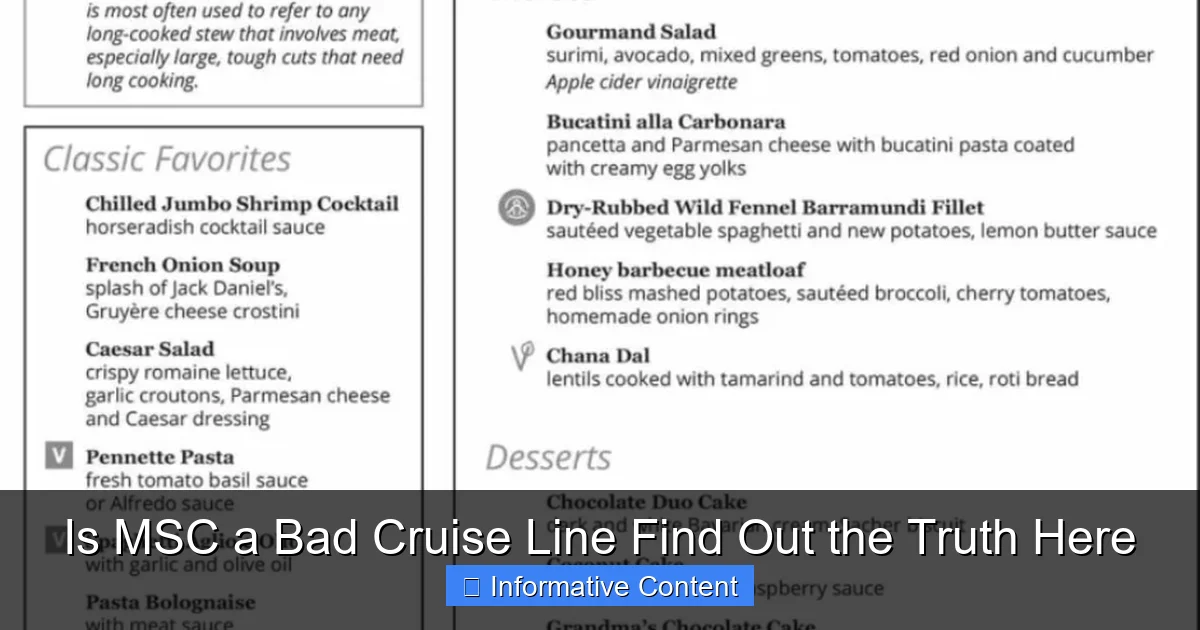Is MSC a Bad Cruise Line Find Out the Truth Here