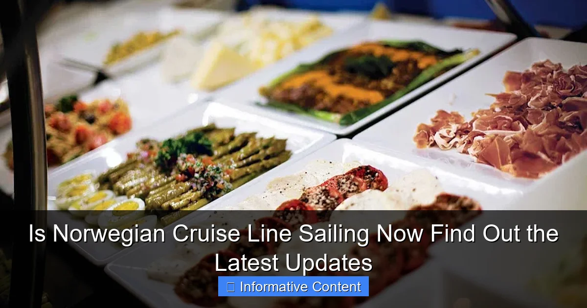 Is Norwegian Cruise Line Sailing Now Find Out the Latest Updates