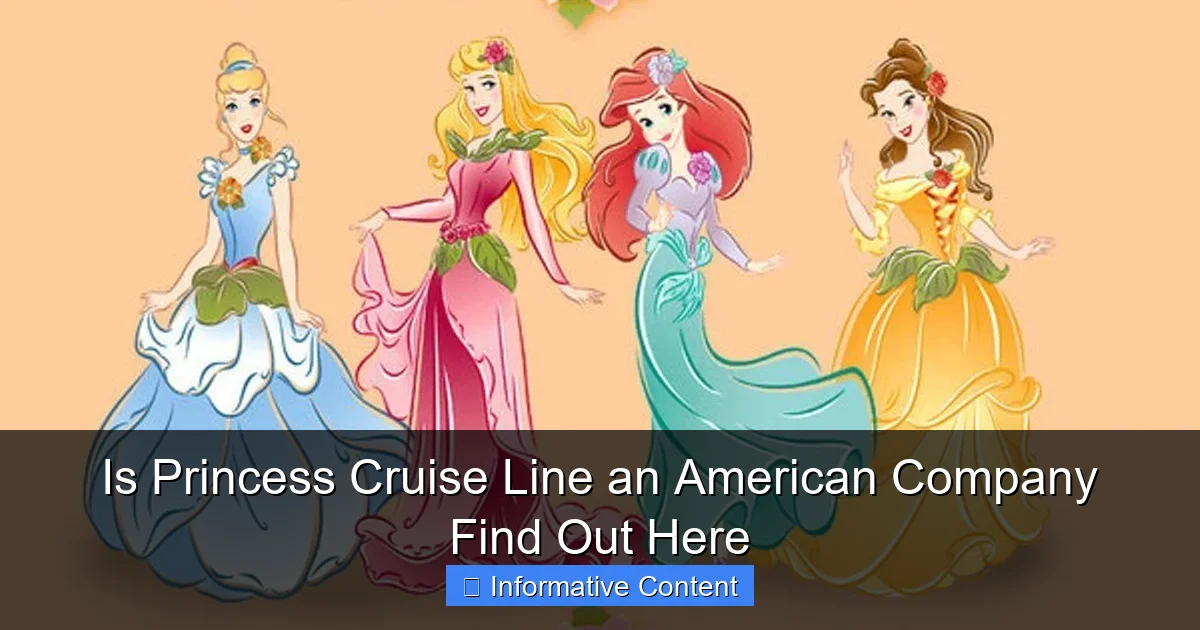 Is Princess Cruise Line an American Company Find Out Here