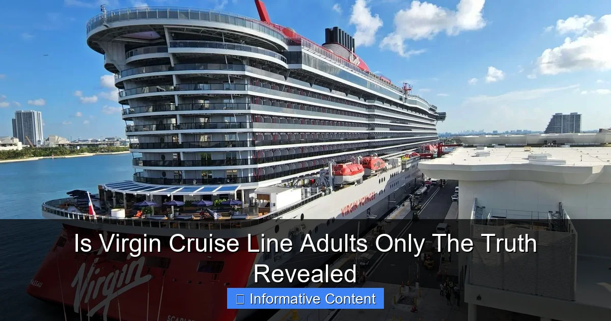 Is Virgin Cruise Line Adults Only The Truth Revealed