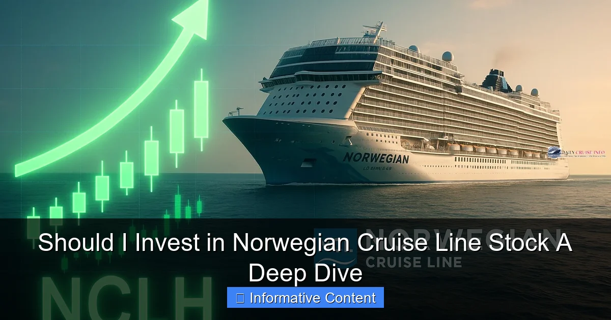 Should I Invest in Norwegian Cruise Line Stock A Deep Dive