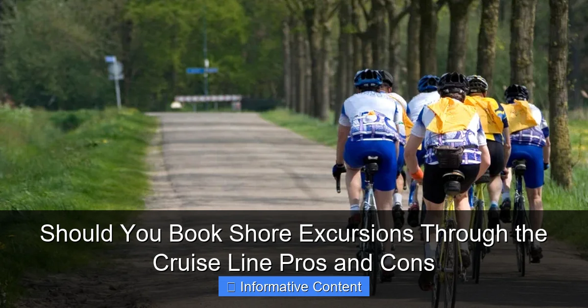 Should You Book Shore Excursions Through the Cruise Line Pros and Cons