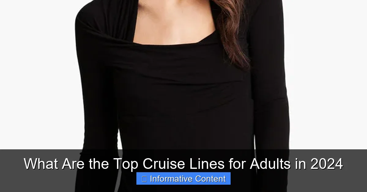 What Are the Top Cruise Lines for Adults in 2024