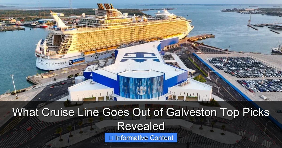 What Cruise Line Goes Out of Galveston Top Picks Revealed