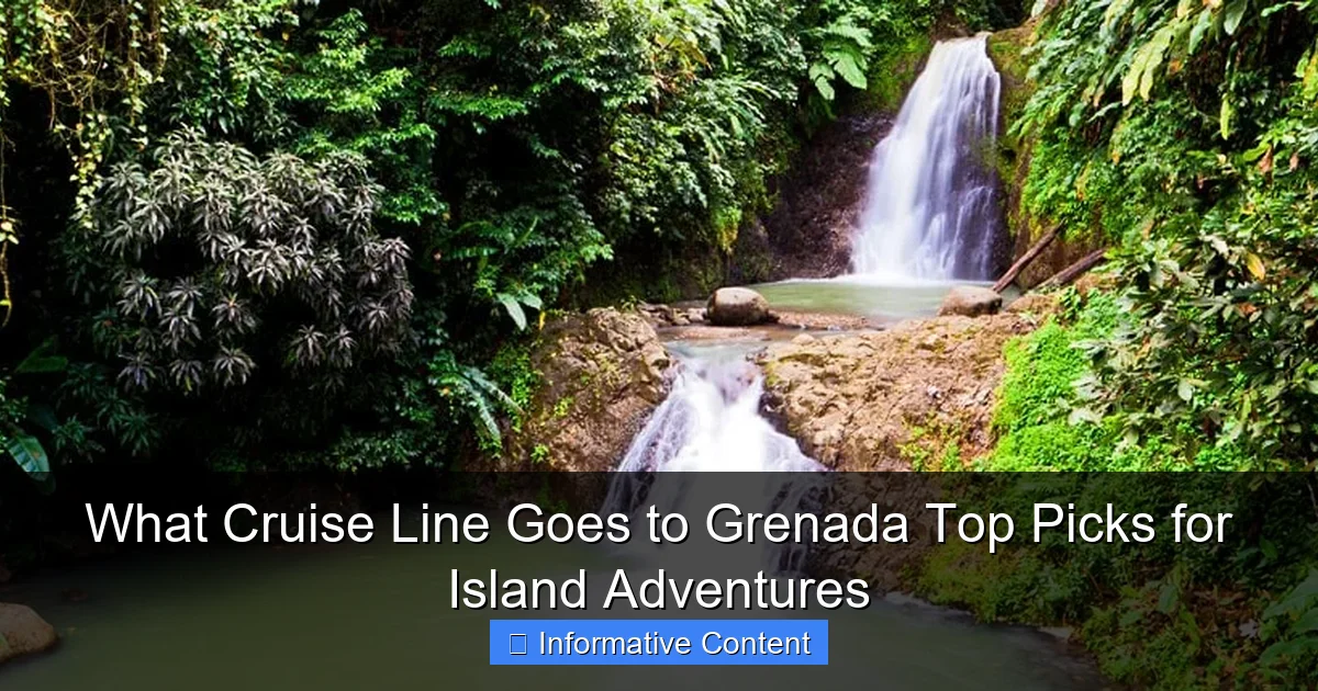 What Cruise Line Goes to Grenada Top Picks for Island Adventures