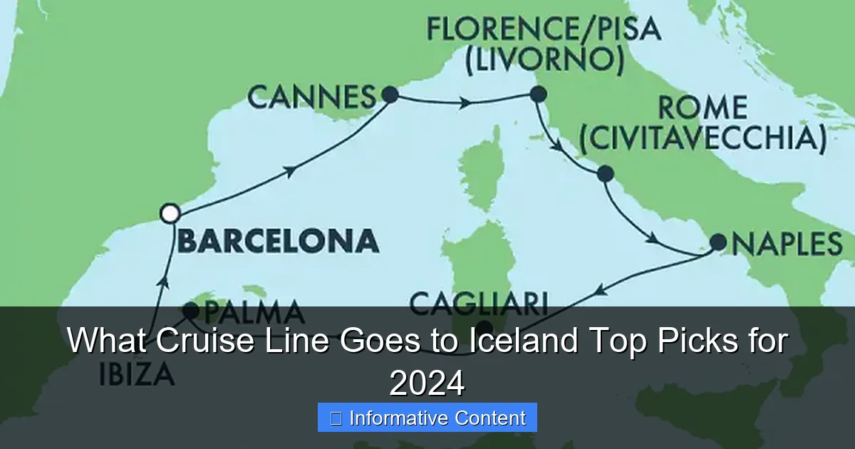 What Cruise Line Goes to Iceland Top Picks for 2024