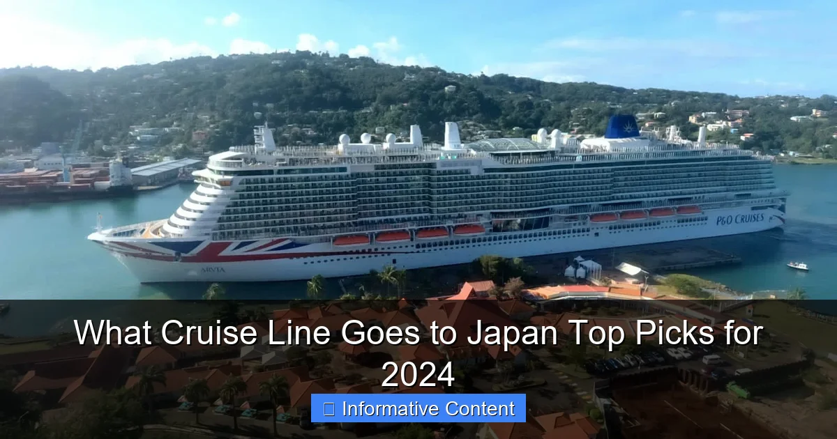 What Cruise Line Goes to Japan Top Picks for 2024