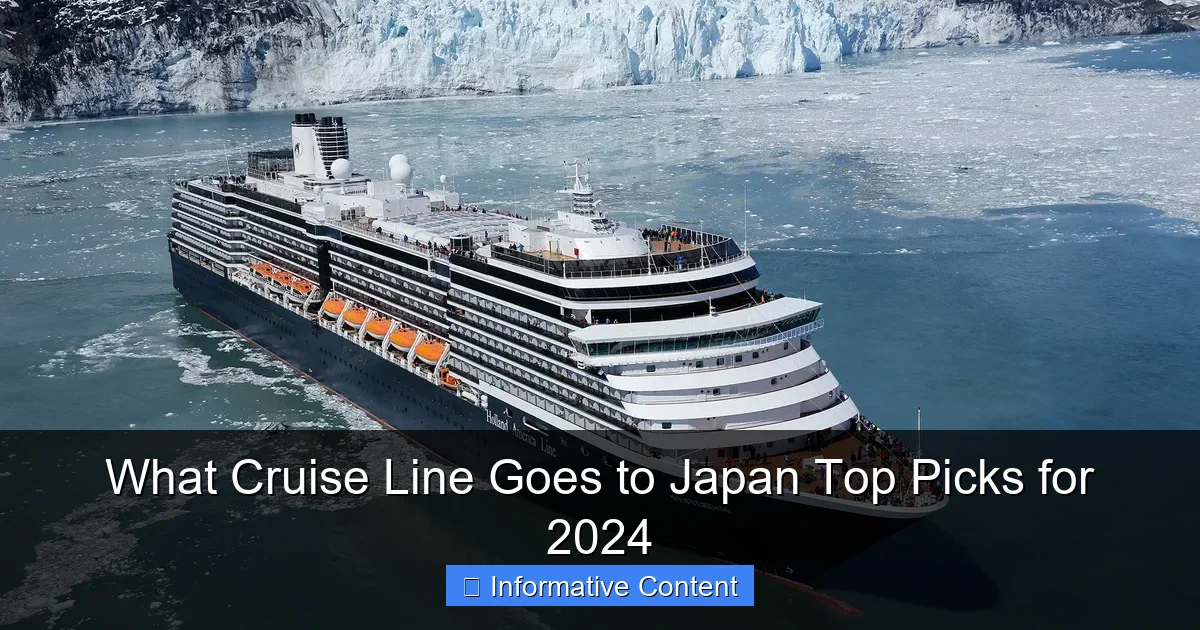 What Cruise Line Goes to Japan Top Picks for 2024