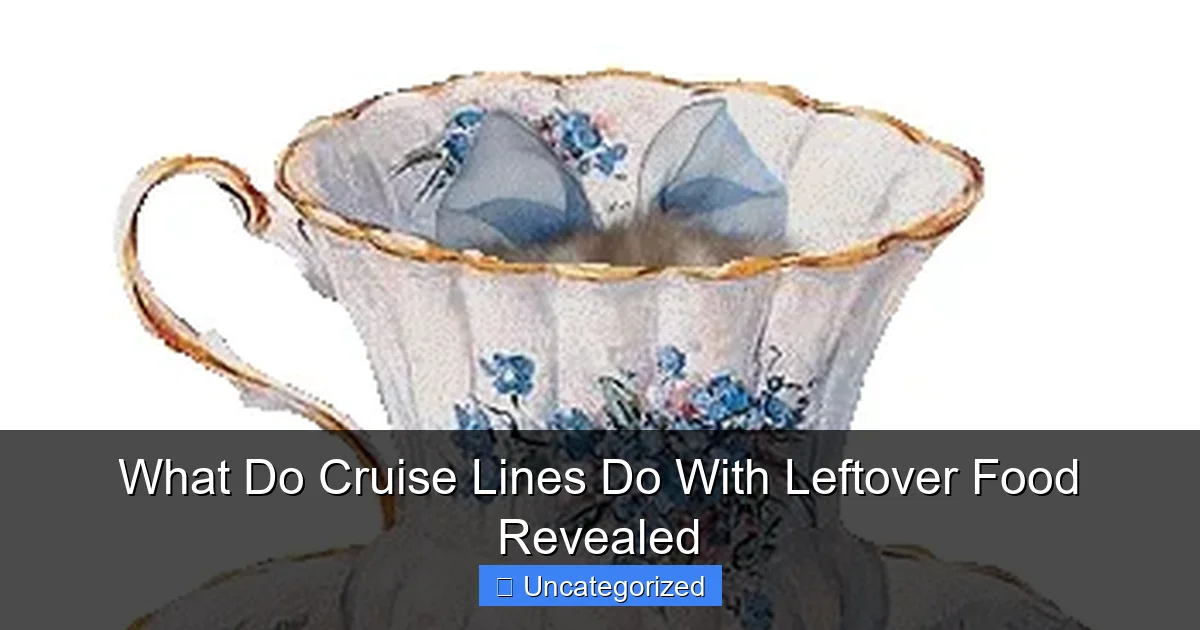 What Do Cruise Lines Do With Leftover Food Revealed