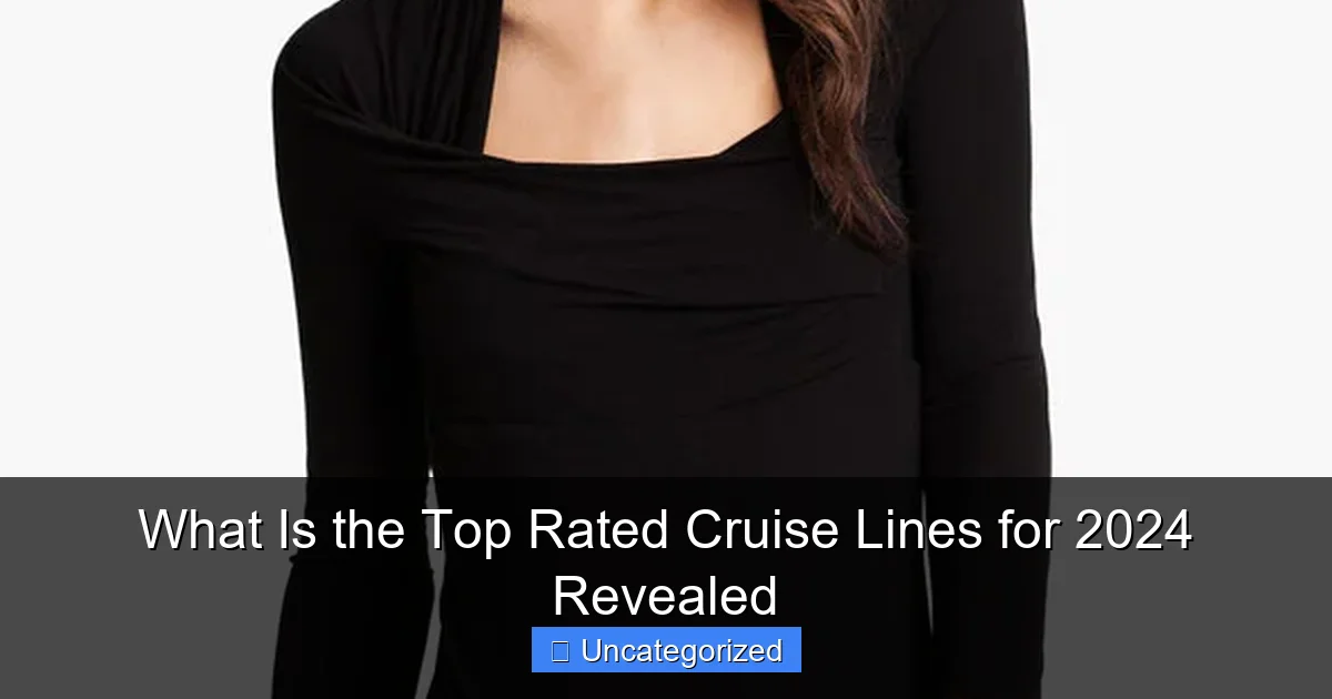What Is the Top Rated Cruise Lines for 2024 Revealed