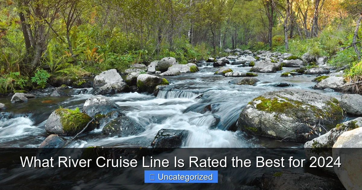 What River Cruise Line Is Rated the Best for 2024