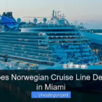 Where Does Norwegian Cruise Line Depart From in Miami
