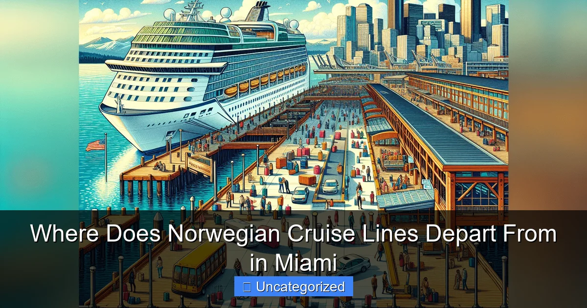 Where Does Norwegian Cruise Lines Depart From in Miami