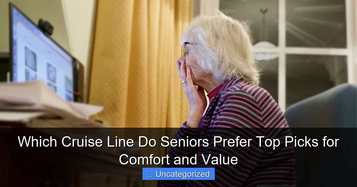 Which Cruise Line Do Seniors Prefer Top Picks for Comfort and Value