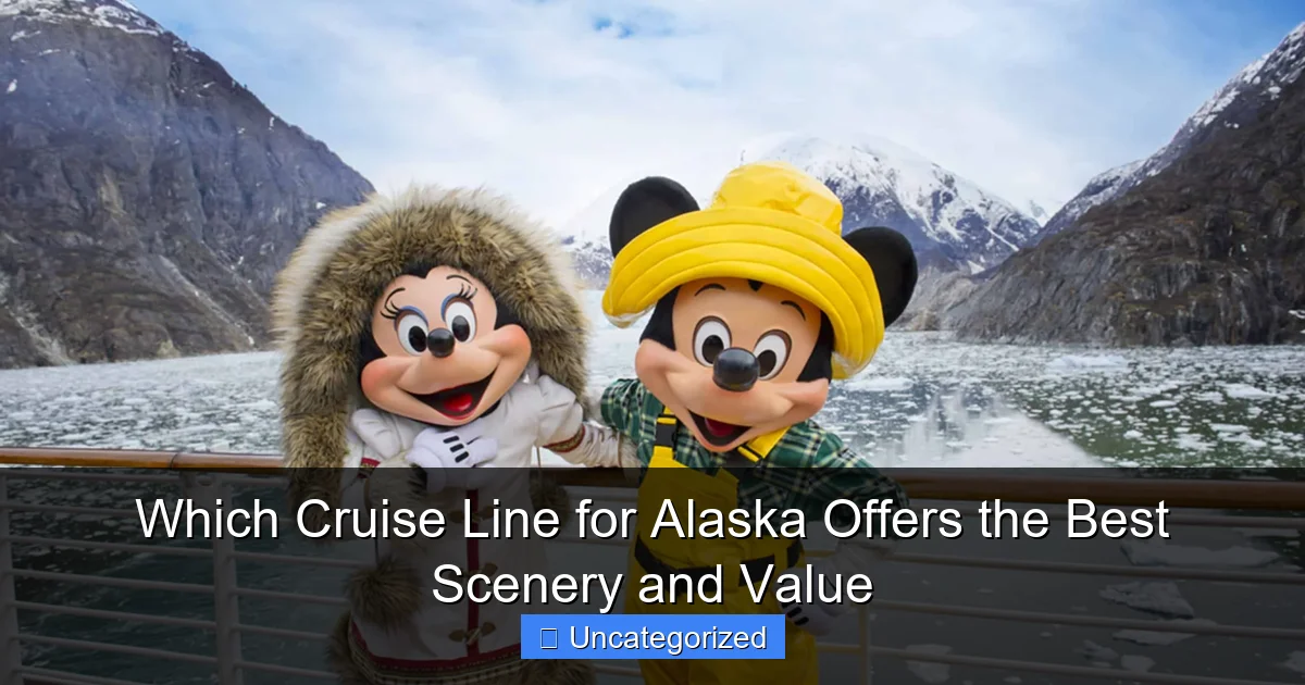 Which Cruise Line for Alaska Offers the Best Scenery and Value