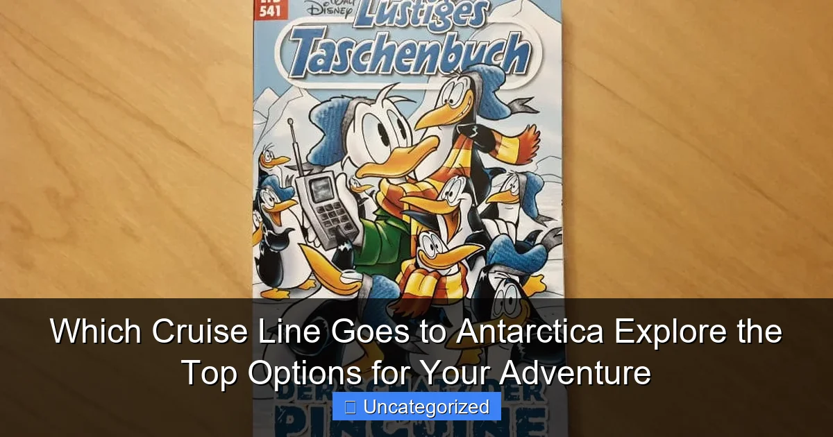 Which Cruise Line Goes to Antarctica Explore the Top Options for Your Adventure
