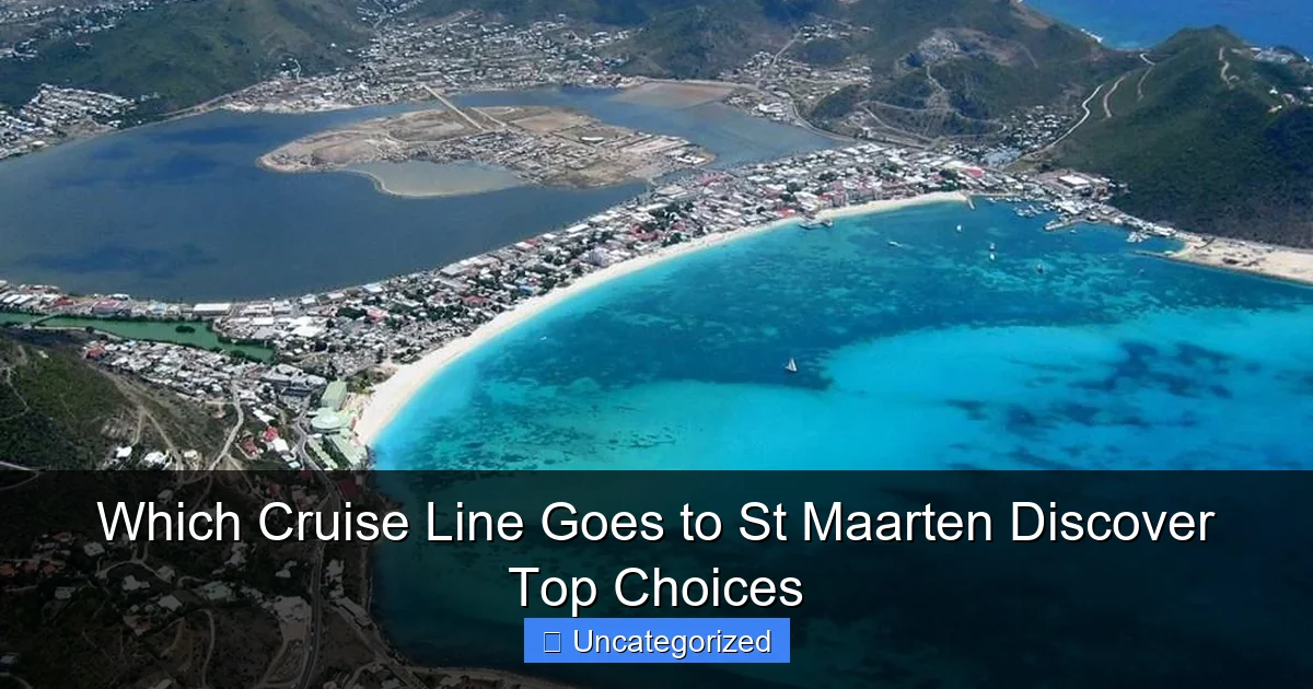 Which Cruise Line Goes to St Maarten Discover Top Choices