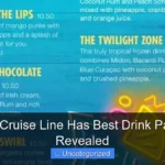 Which Cruise Line Has Best Drink Package Revealed