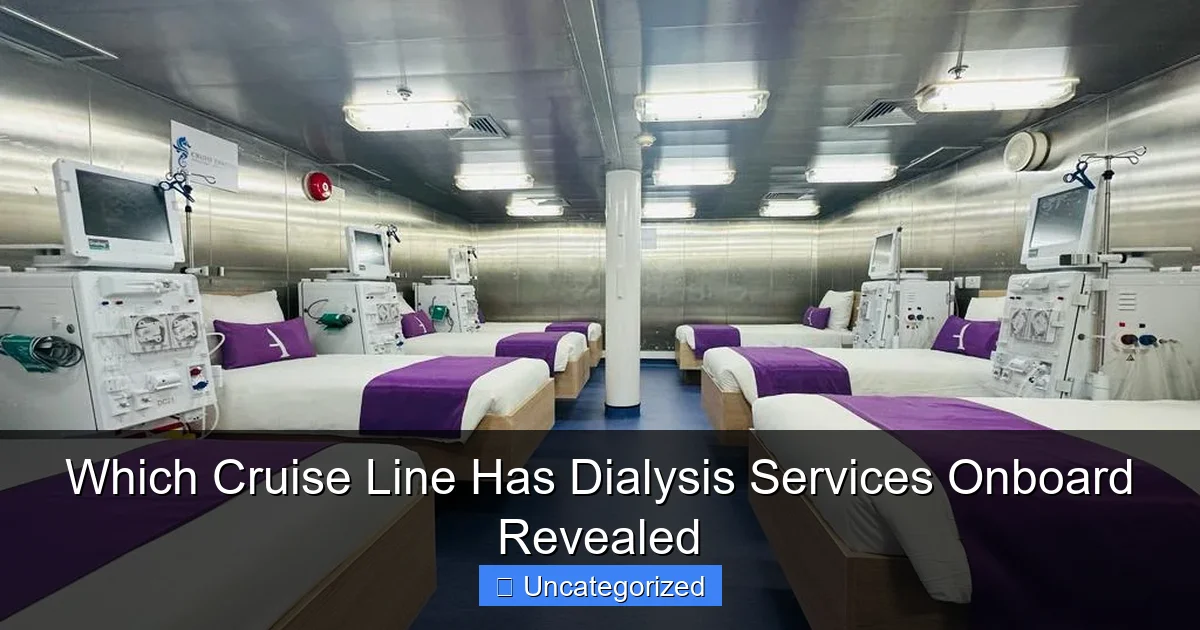 Which Cruise Line Has Dialysis Services Onboard Revealed