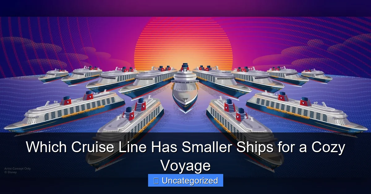 Which Cruise Line Has Smaller Ships for a Cozy Voyage