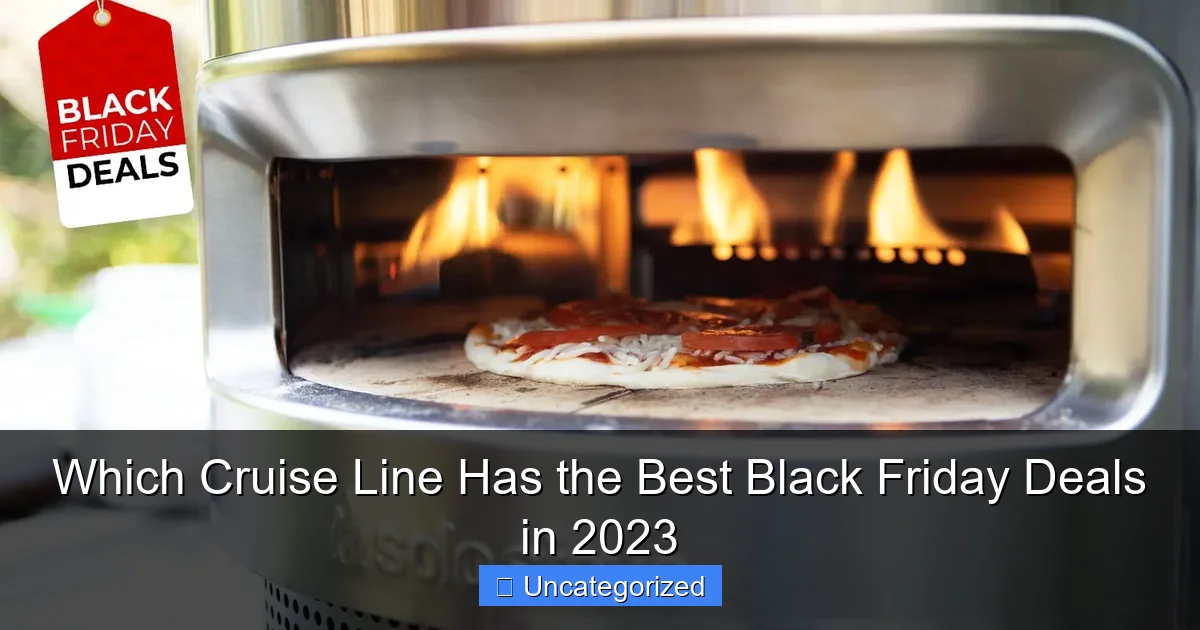 Which Cruise Line Has the Best Black Friday Deals in 2023