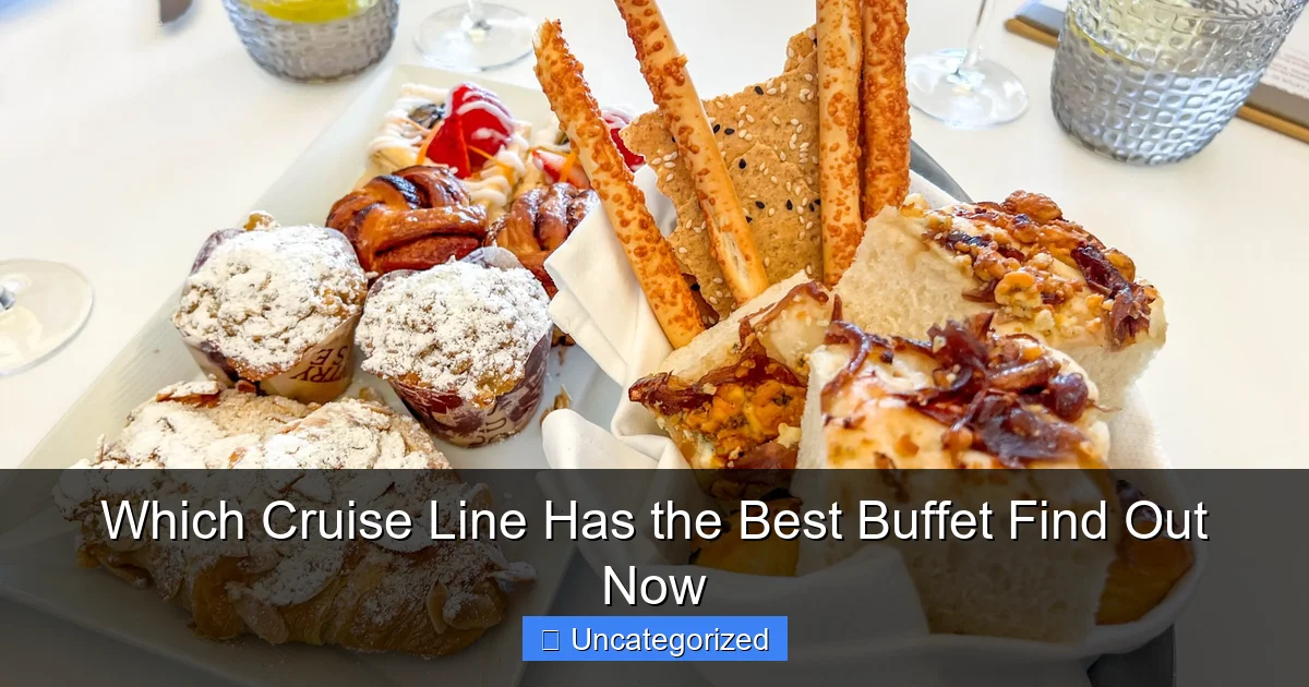 Which Cruise Line Has the Best Buffet Find Out Now
